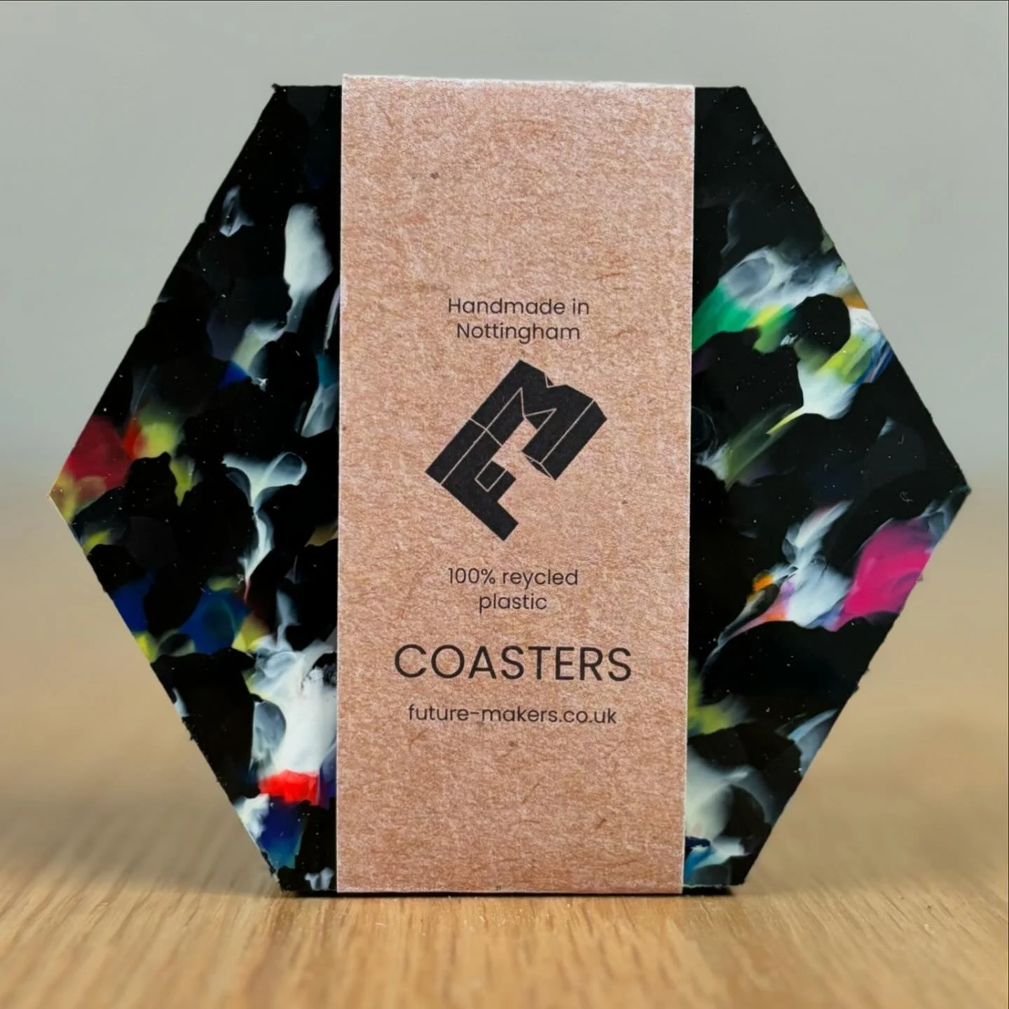 In just 6 weeks, Janis has contributed so much to Future Makers. From hand finishing our latest product - beautiful 100% recycled plastic coasters, designing the packaging, working on a custom screen display and the Best Bar None awards. He&rsquo;s c