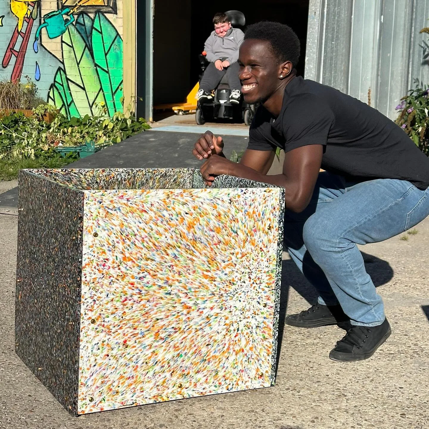 🎉 Shout out to our incredible intern, George Odeke 🎉

Over the past 6 weeks, George has brought so much creativity and hands on energy to Future Makers. He&rsquo;s  designed and built our stunning new workbenches - what did we do without them?! 

F