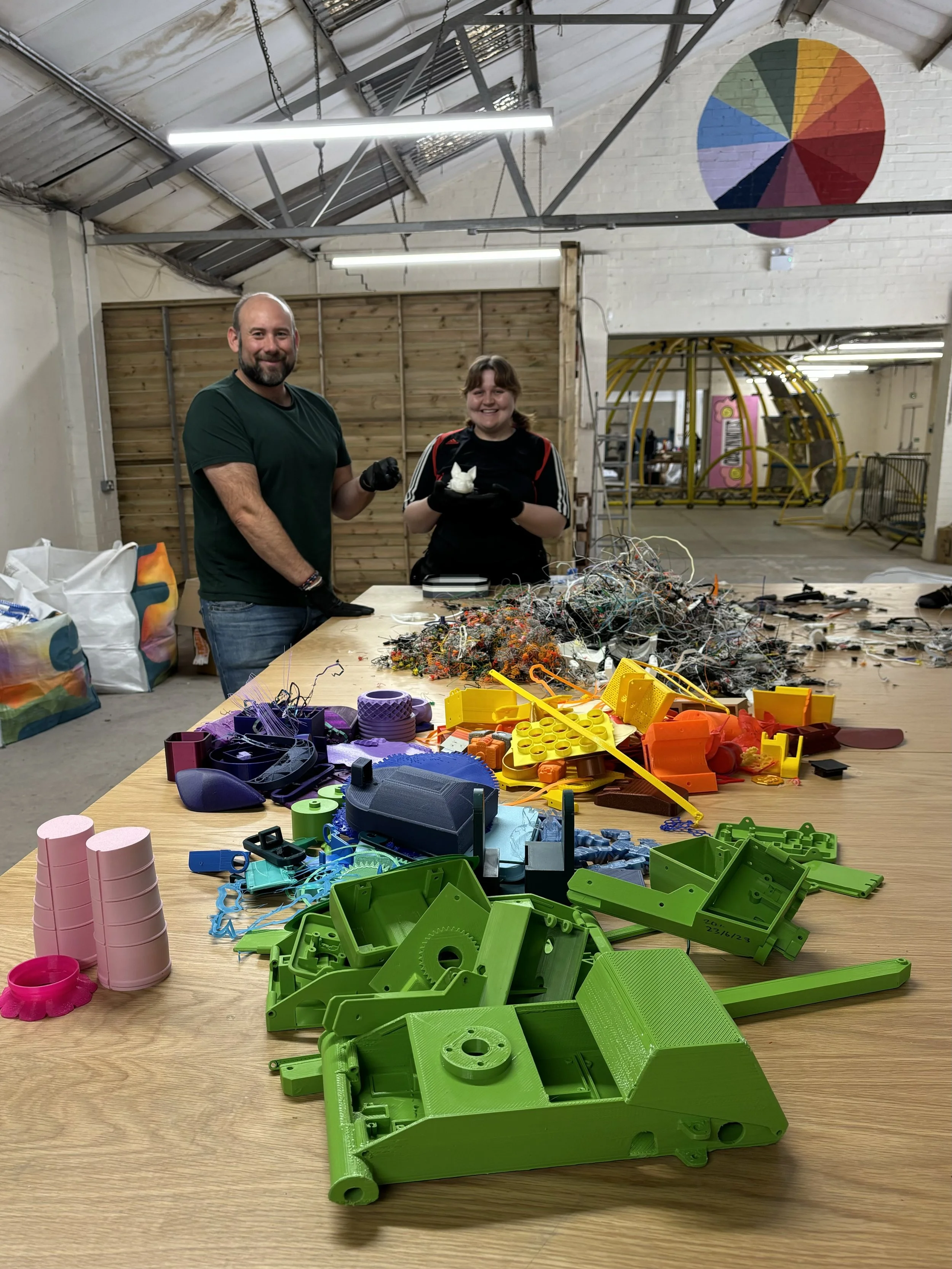 Sorting PLA into colour