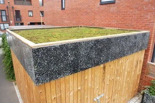 Living roof supporting biodiversity and SuDS