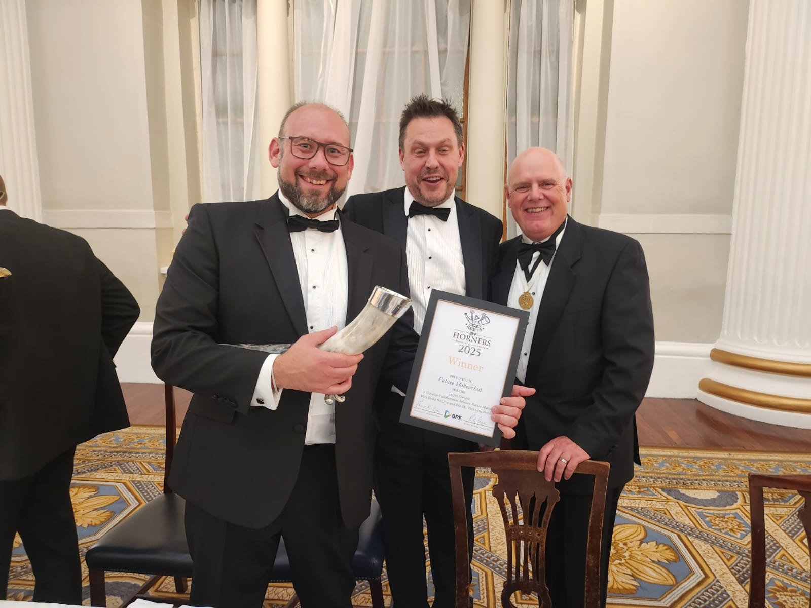 Tristan Hessing - Director Future Makers, Stevan Hunt - BPF, Stephan Simons - Horners