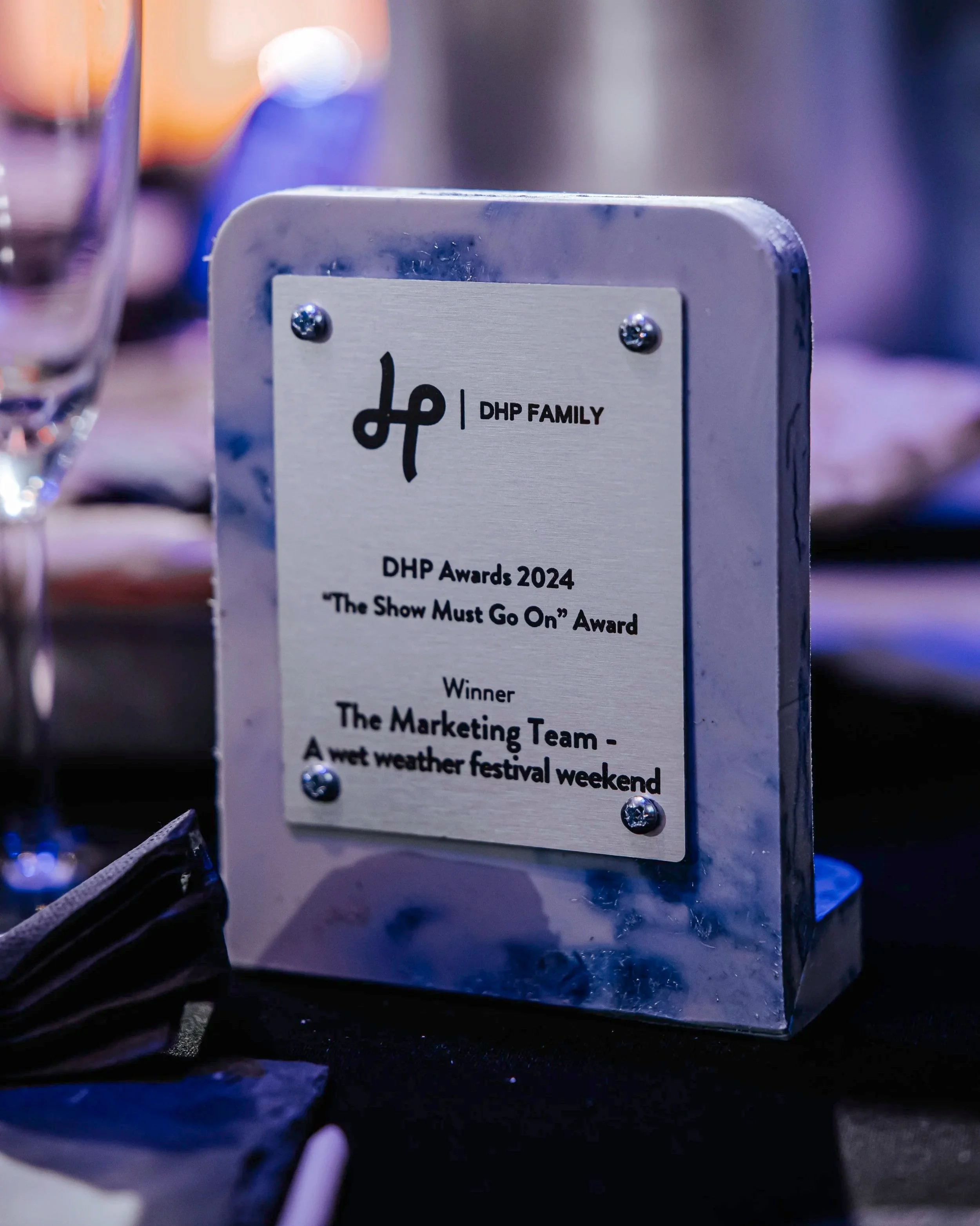 DHP Family Turns Festival Wristbands into Bespoke Awards