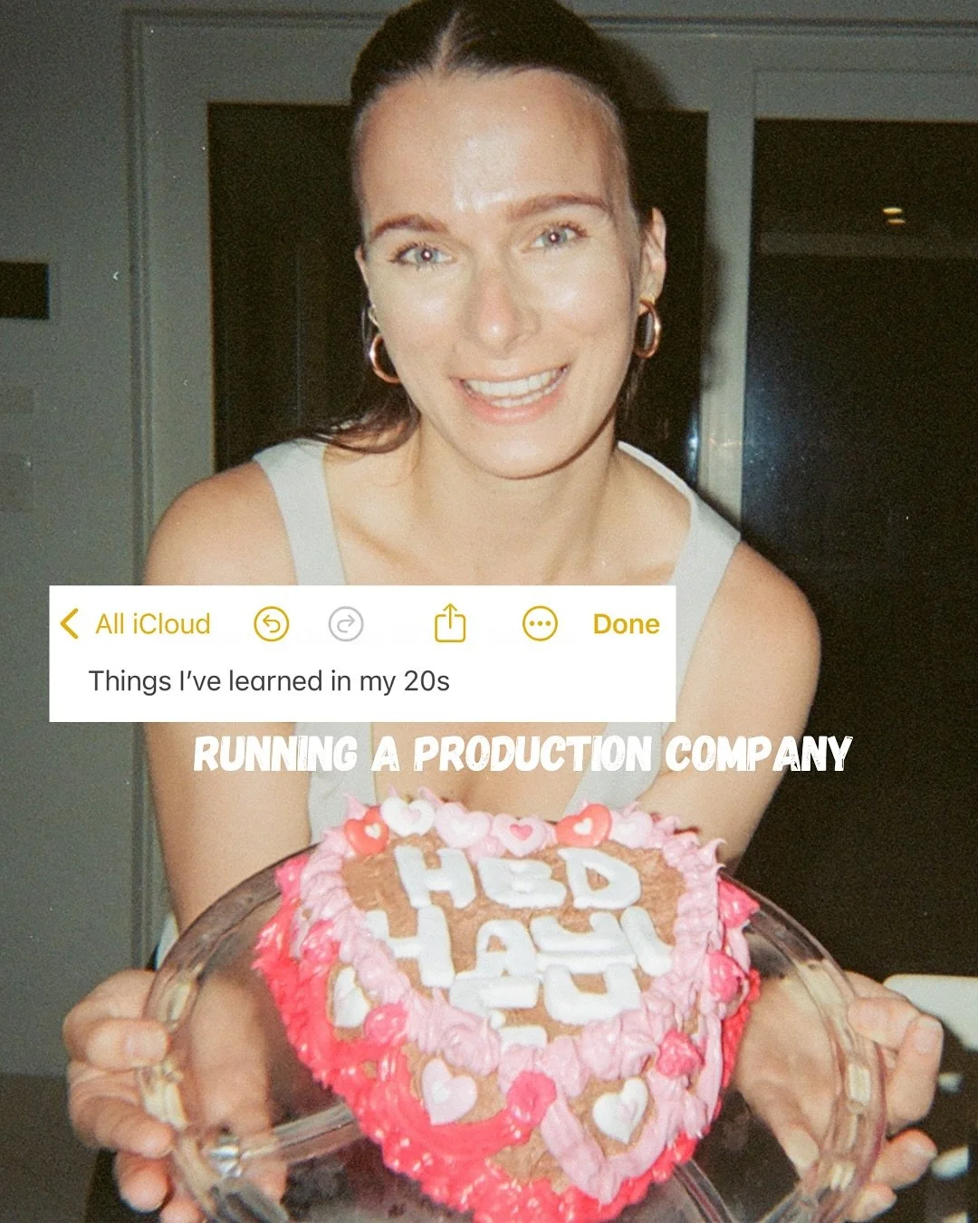 Reflecting on the rollercoaster years of my 20s !! Stumbling through and building a production company has been full of lessons and growth that&rsquo;s shaped my journey as a multi-hyphenate creator. 

If you&rsquo;re a creator, filmmaker, founder or