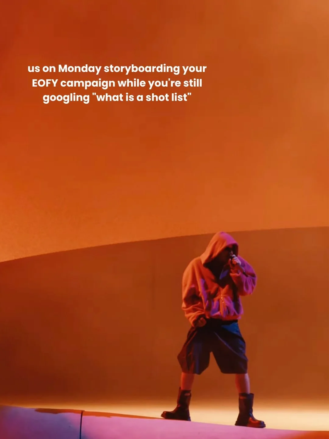 hot take: Coachella is just a really expensive mood board.

them: at bieberchella 
us: on a content shoot day

same energy. better ROI.