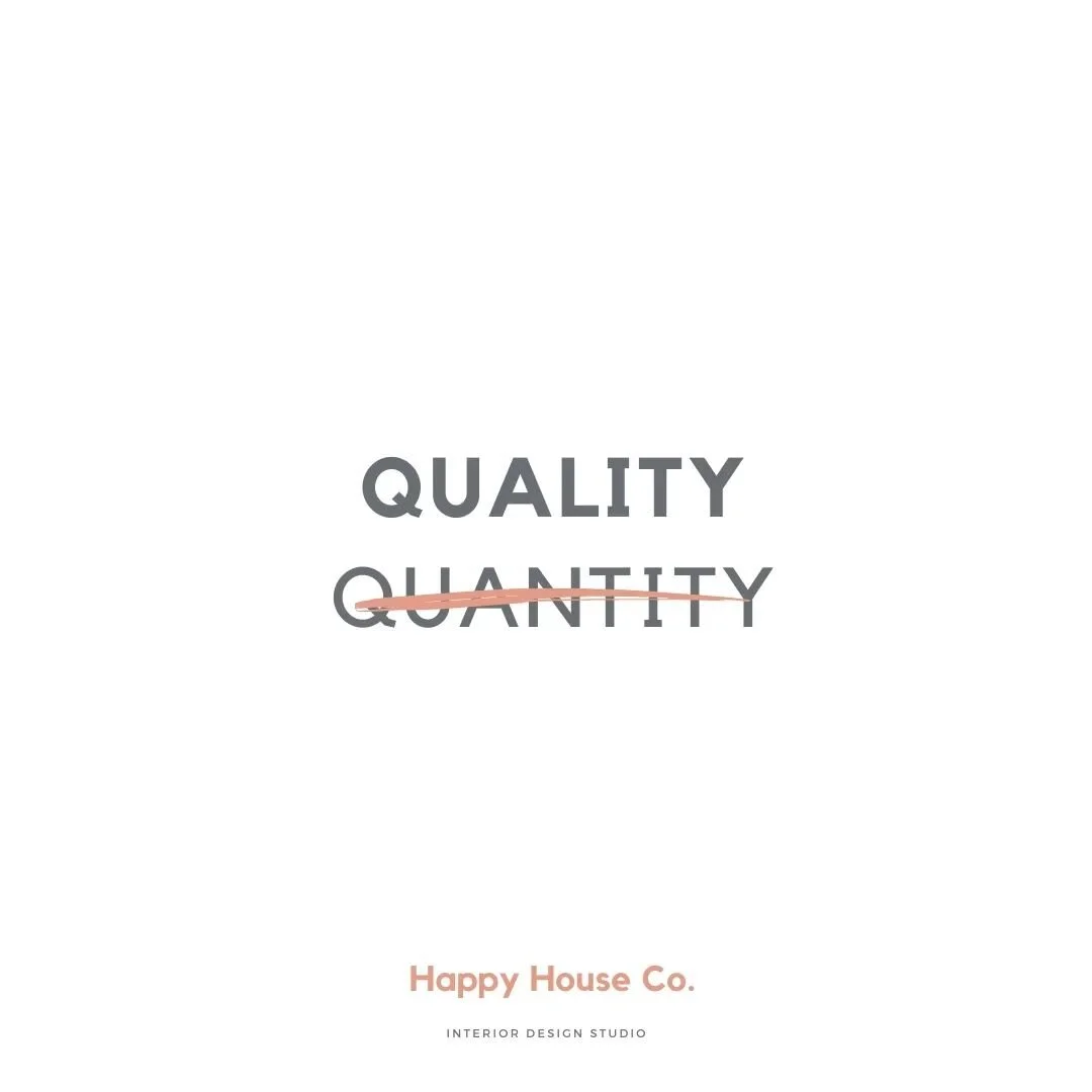 At Happy House Co. we're super passionate about great design. What most people don't realise, is that great design is accessible to everyone...especially if you work with an interior designer! We'll save you so much time and give your home WOW factor