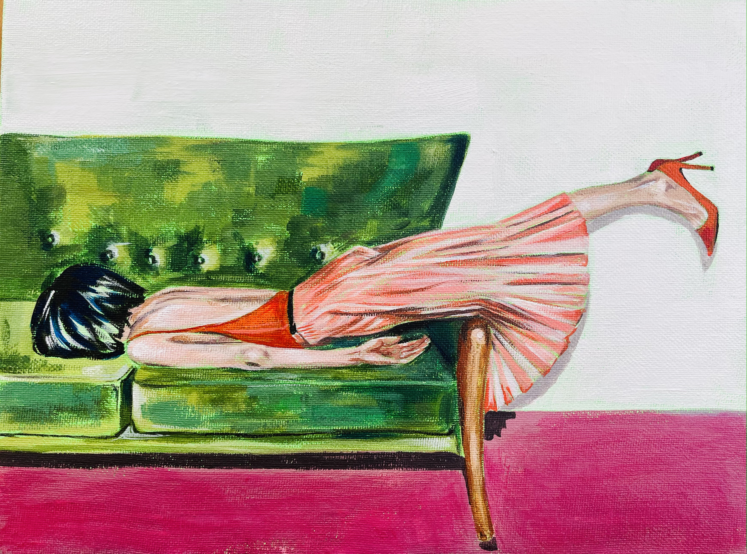 'Non'.

Acrylic on canvas.

18/4/23.

Original image by London based photography duo Ulas & Merve. 

Original Painting - SOLD. 

Limited Edition A4 prints - SOLD OUT