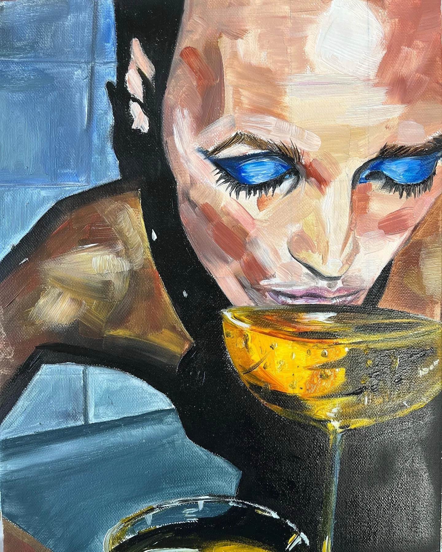 'Double Parked'. 

Oil on Canvas. 

28/11/22. 

Not available to purchase. 