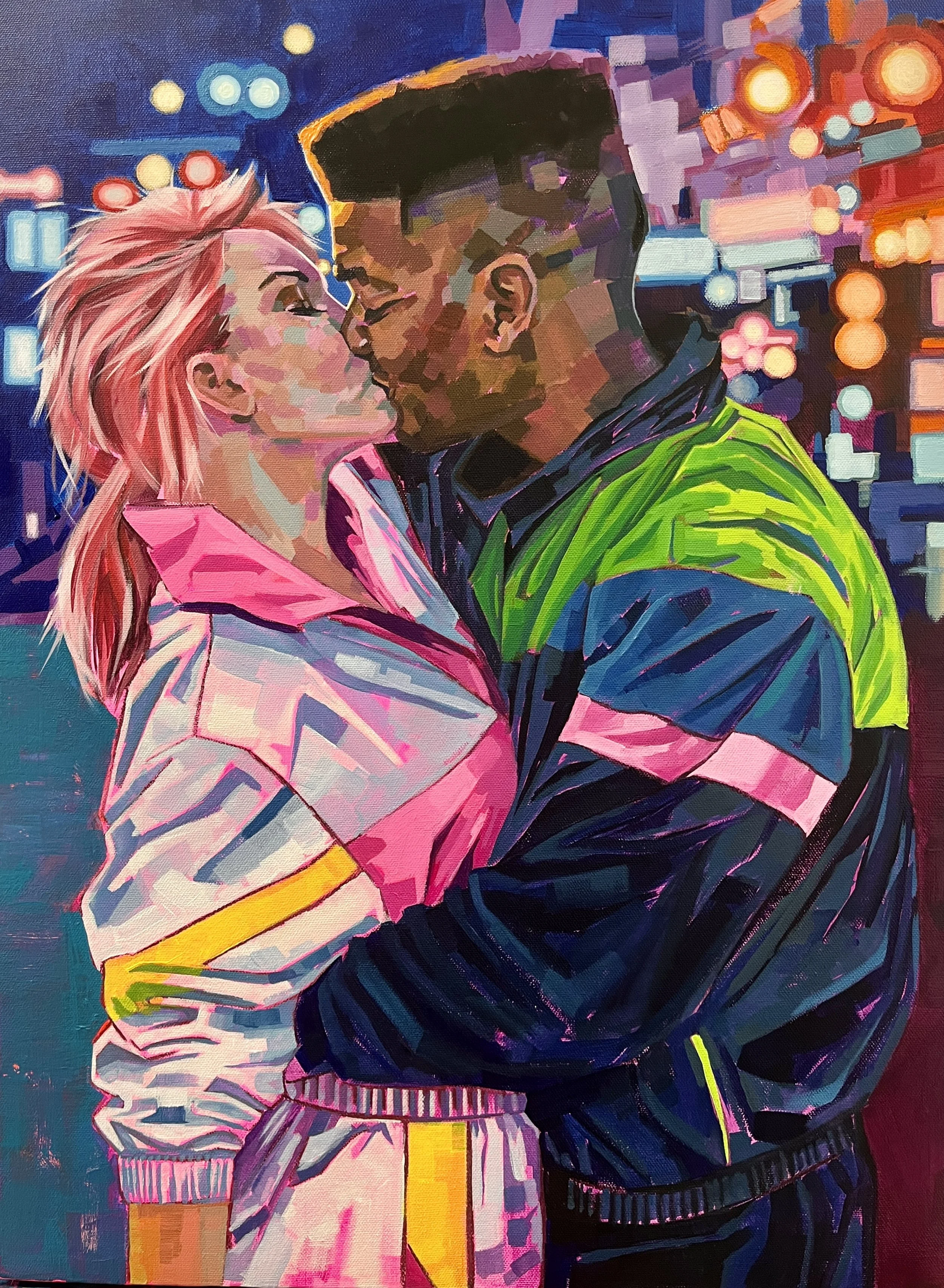 'Bodacious' 5/3/26. 40 x 60cm. 