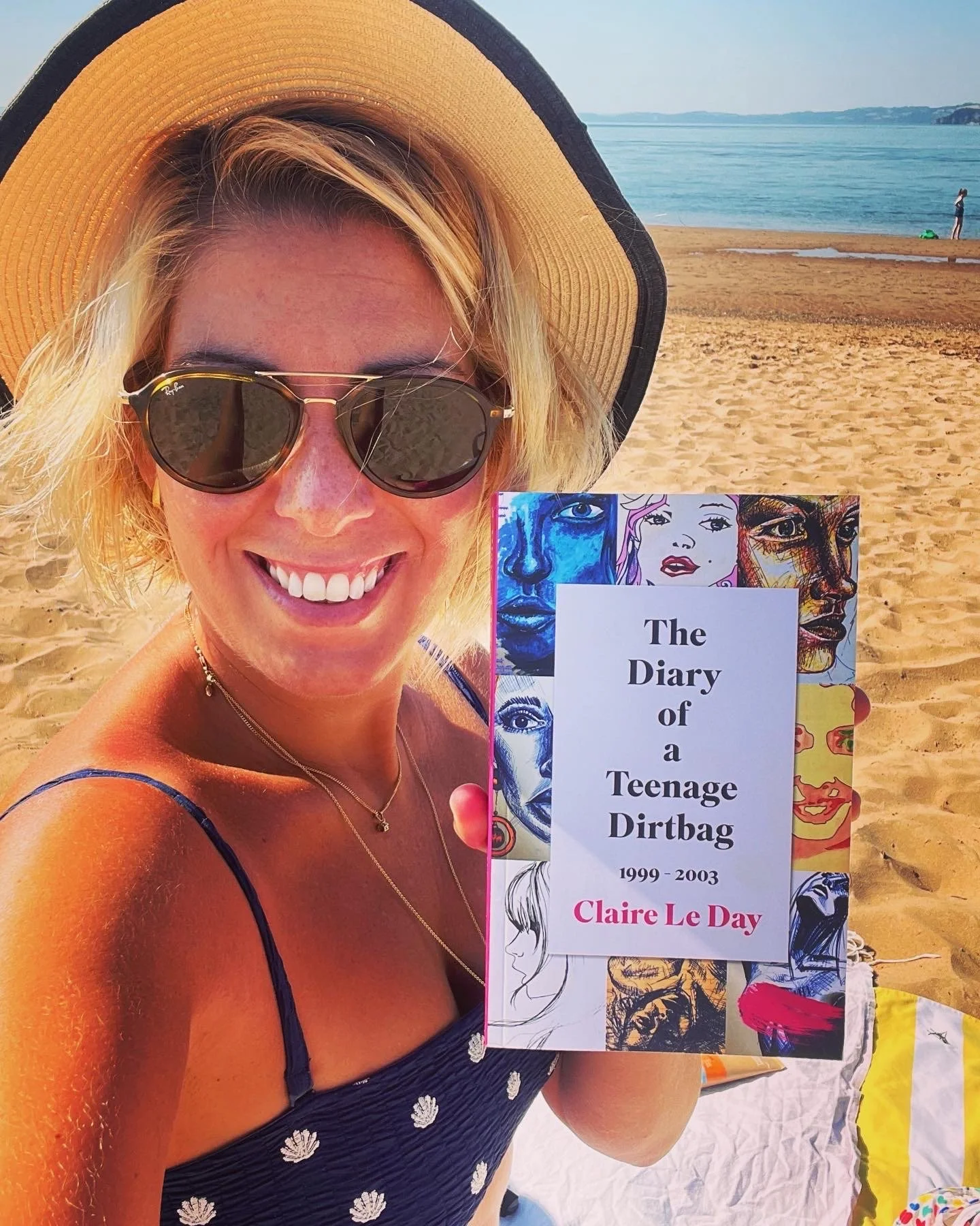 Looking horribly smug with the release of the second edition of The Diary of a Teenage Dirtbag and it's cleaner cover. 