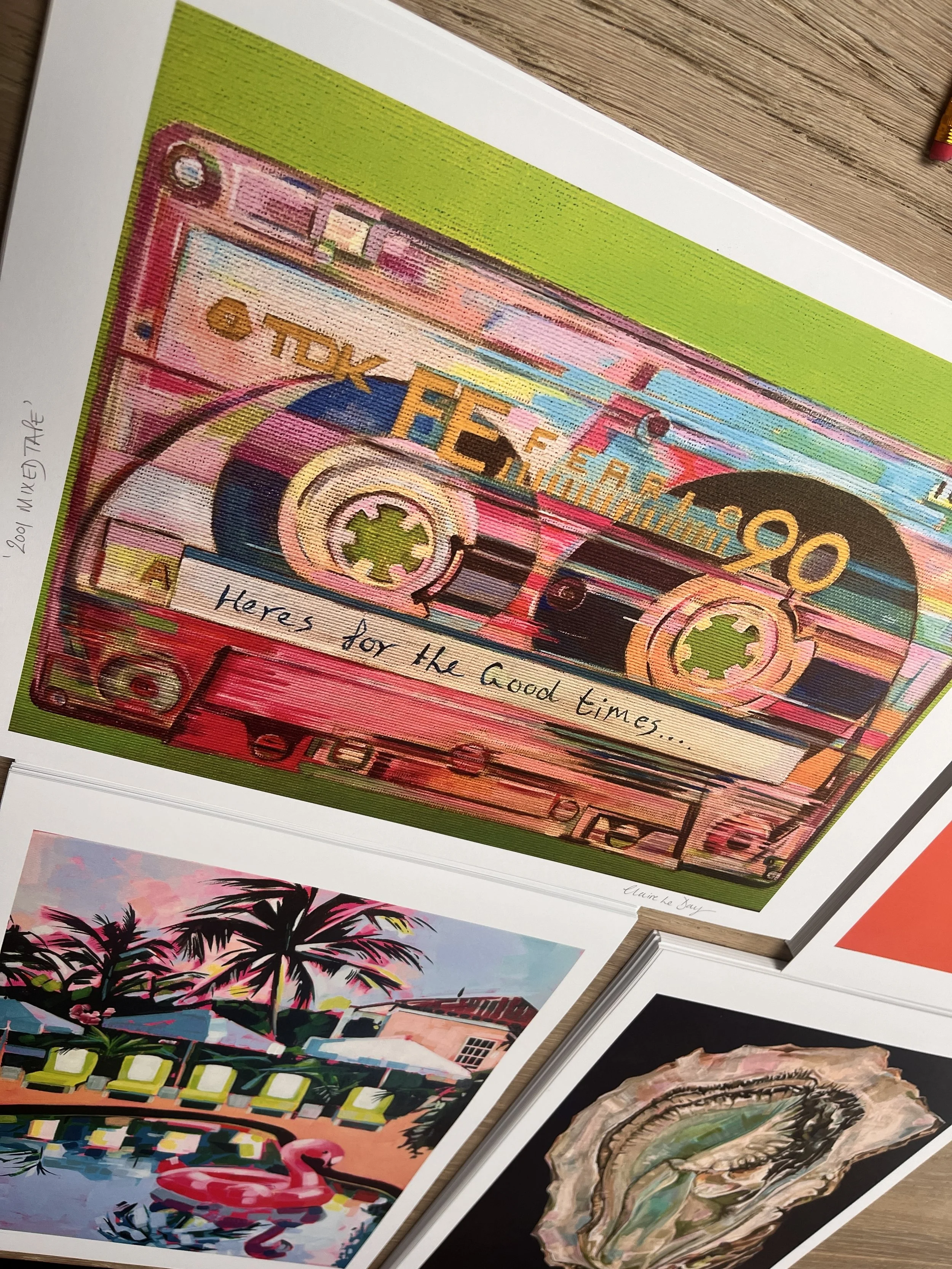 ‘2001 Mixed Tape’ Limited Edition A5 and A3 Prints