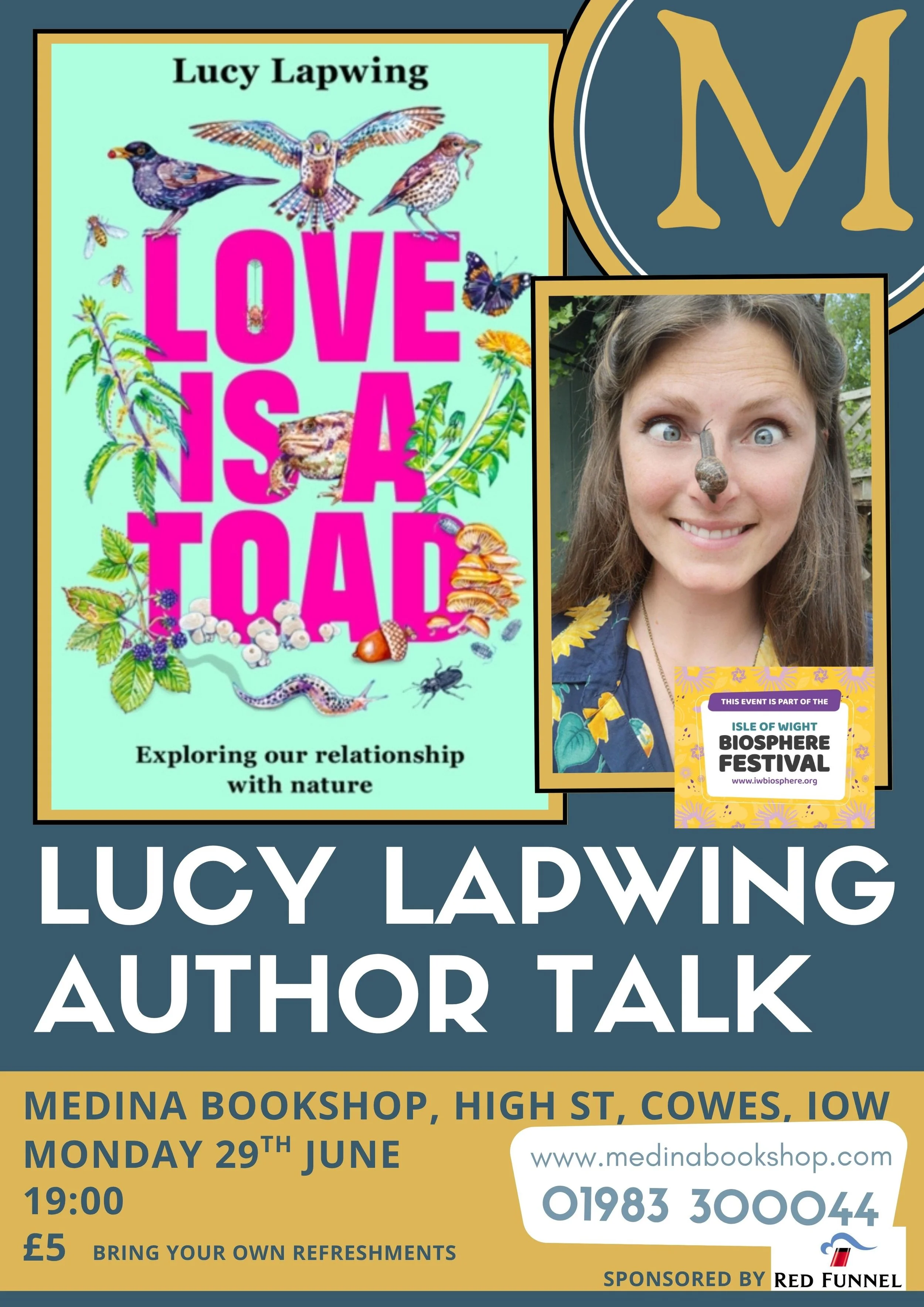 Lucy Lapwing - ‘Love is a Toad’ Meet The Author