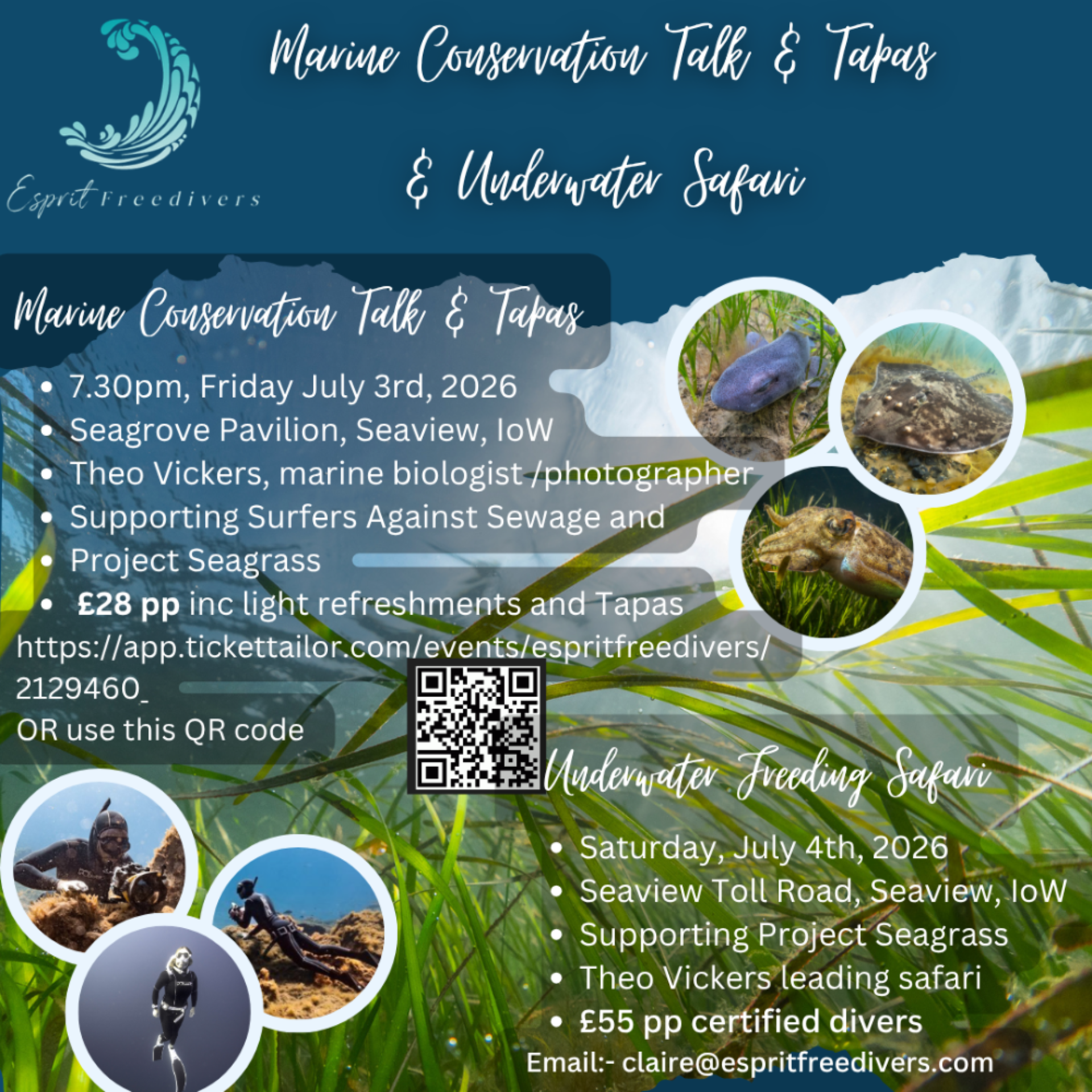 Marine Conservation Talk &amp; Tapas