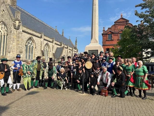 Morris Dancing at Mardi Gras