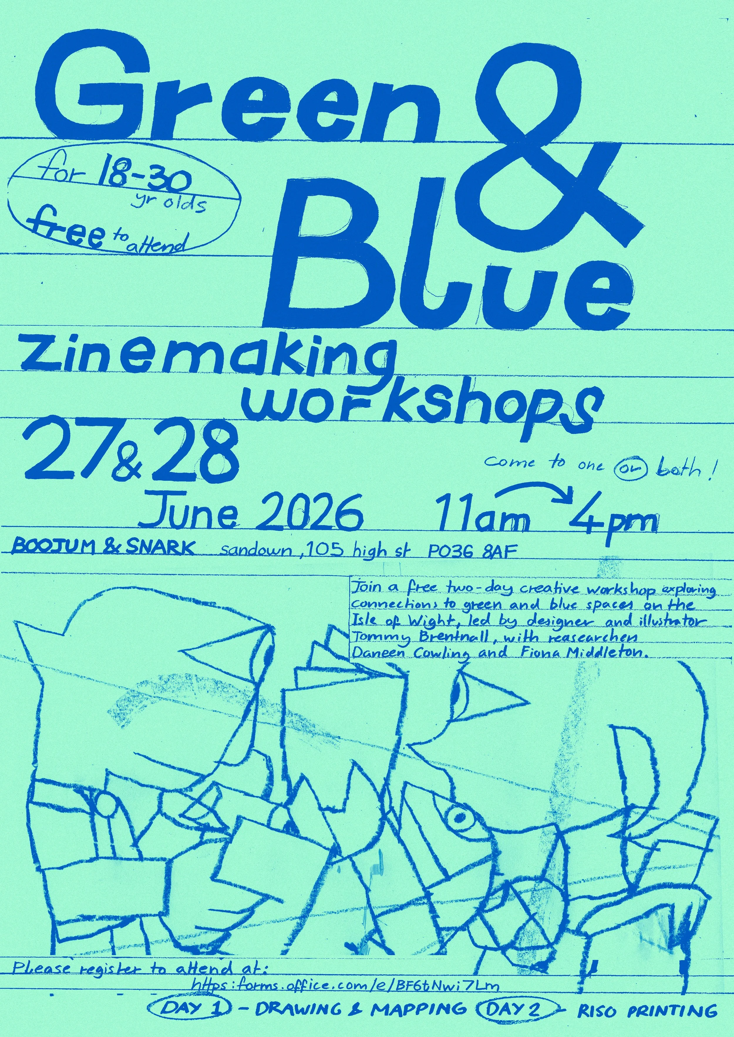 Mapping and Zinemaking workshop
