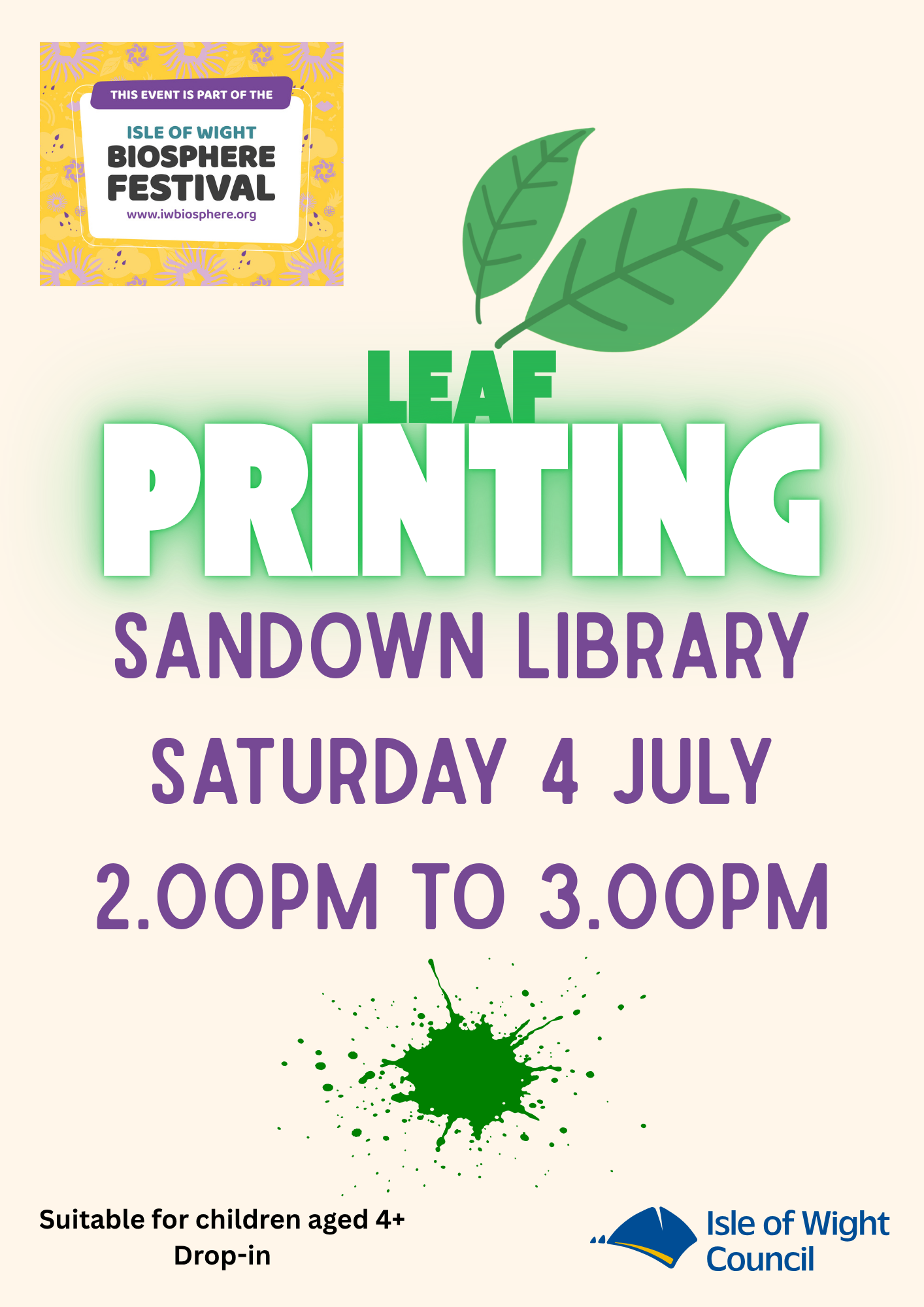 Leaf Printing Fun