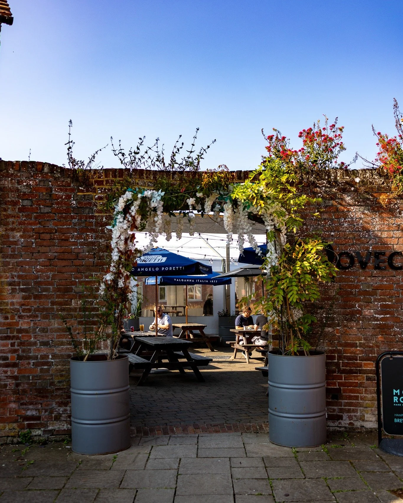 Anyone else looking forward to the days of being able to sit in the courtyard, in the sunshine and pretending that you don't have to go back to work...just us? okay, sure, fine...

Not long now, the days are getting longer, the sun (hopefully) will s