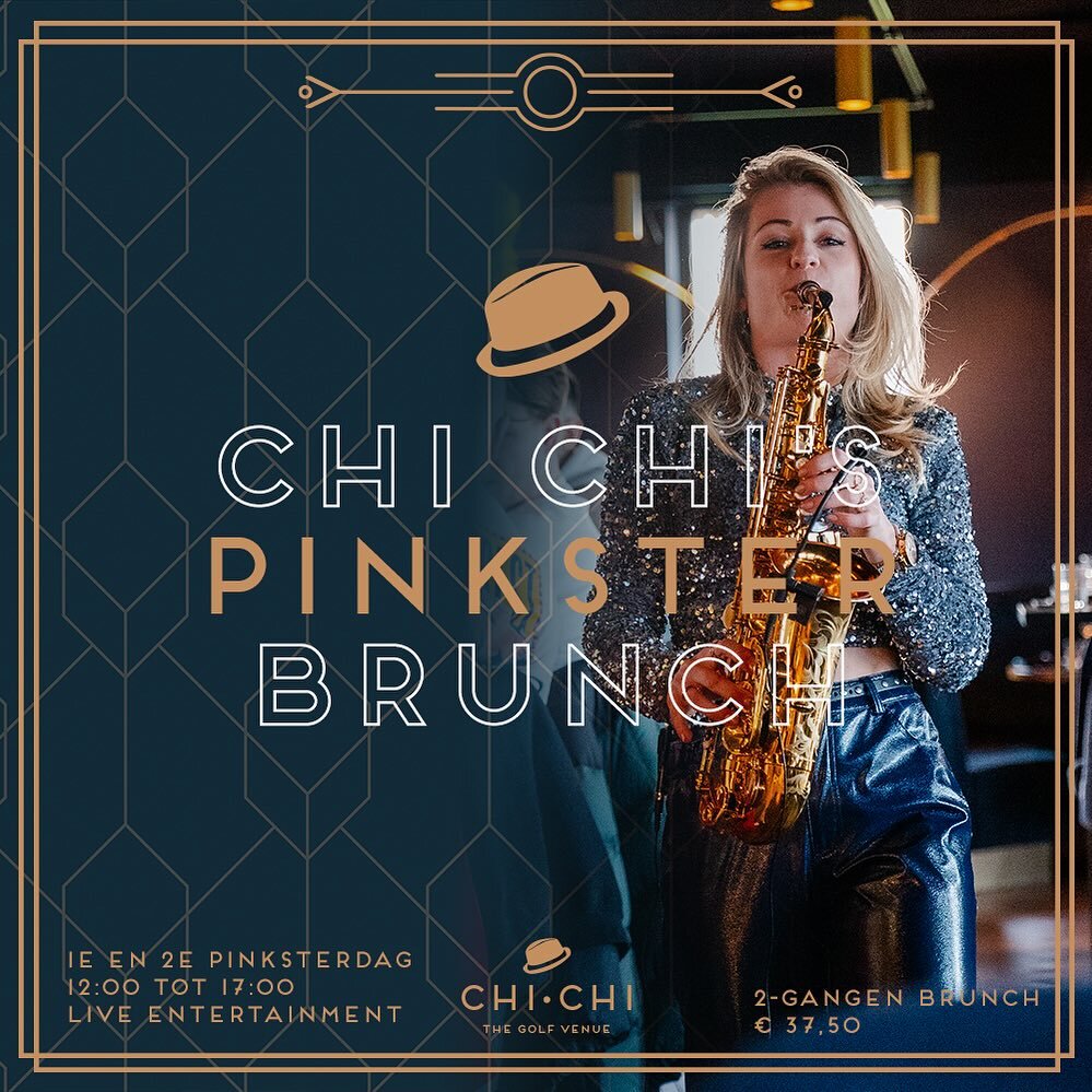 Chi Chi&rsquo;s Pinkster Brunch! ⛳️🏌️&zwj;♀️
 
Vier 1e en 2e pinksterdag in stijl met onze speciale 2-gangen pinksterbrunch met live entertainment bij Chi Chi.

Geniet van een heerlijke lunch met een scala aan smakelijke gerechten en entertainment. 