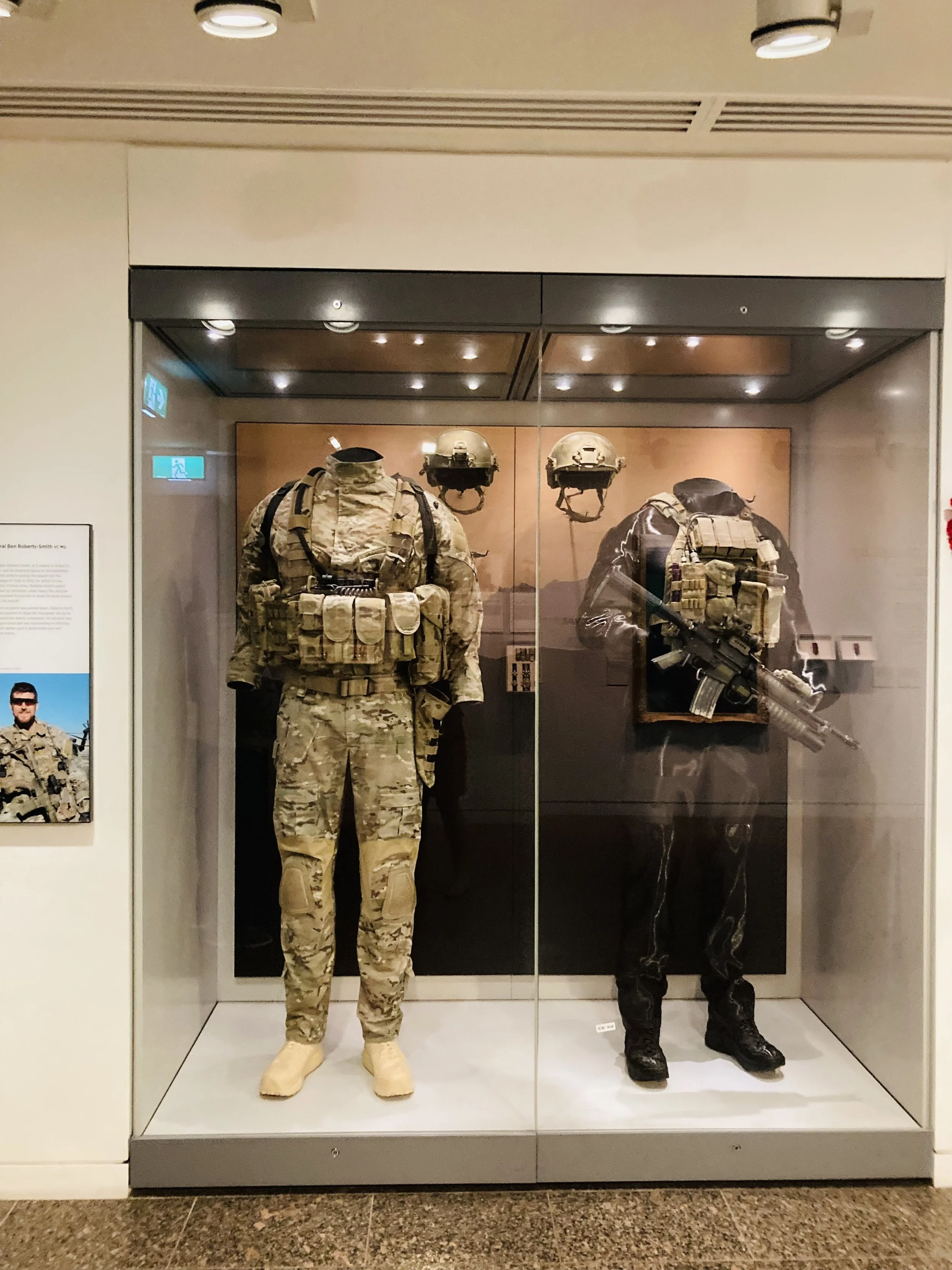 Gallery of Australia War Memorial Soldier suits