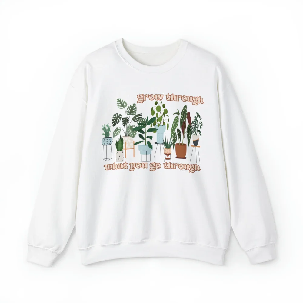 Plants are friends sweatshirt hotsell