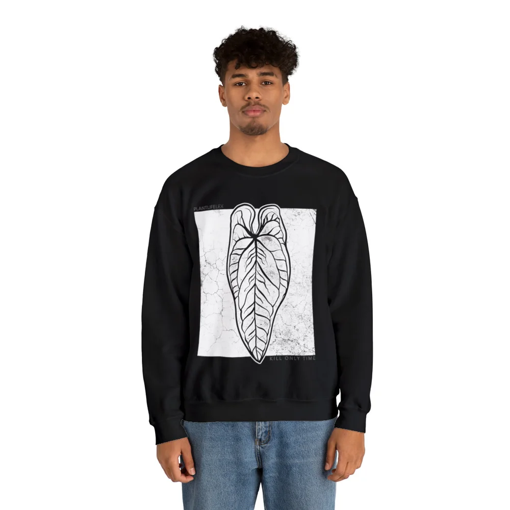 Anthurium Waroqueanum Plant Lovers Crewneck Sweatshirt