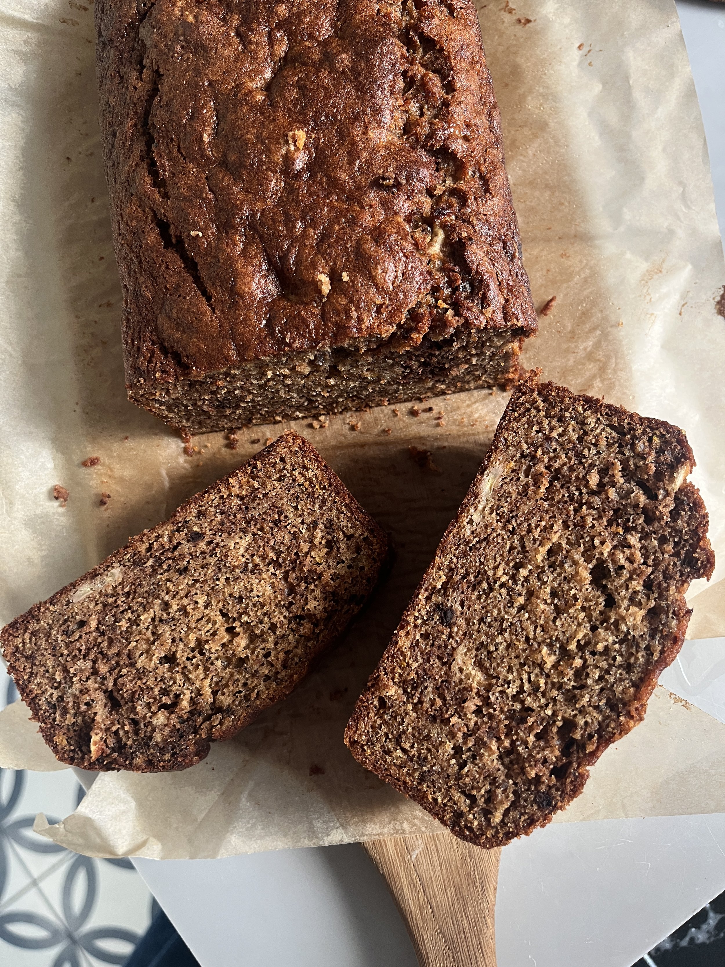 Banana, Hazelnut &amp; Cocoa Bread