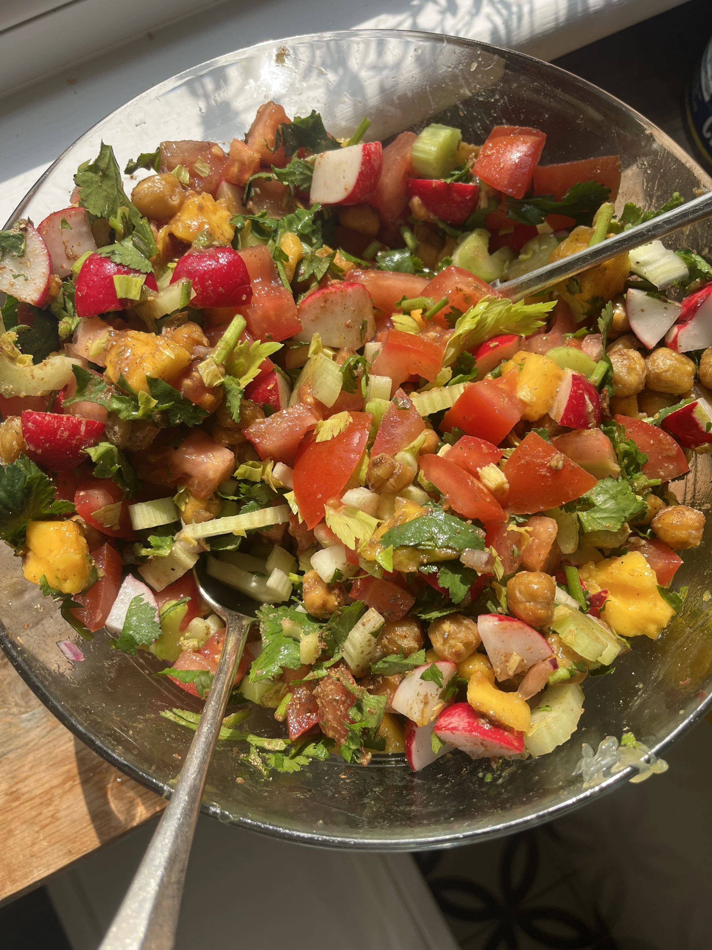 Mango Chaat Masala Salad