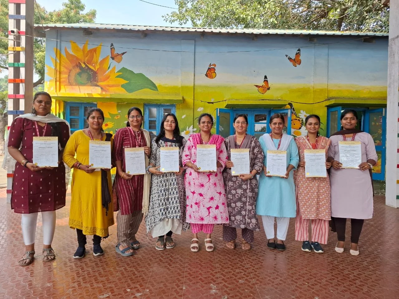 Certified teachers with Diploma in ECCE ( Early Childhood Care and Education)