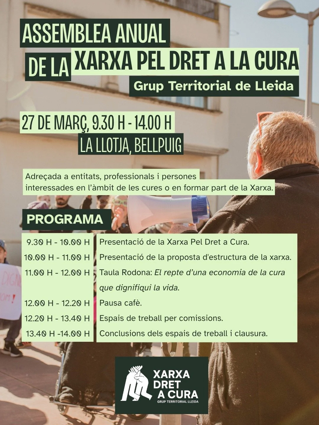 ASSEMBLEA ANUAL DE LA XARXA PEL DRET A LA CURA 