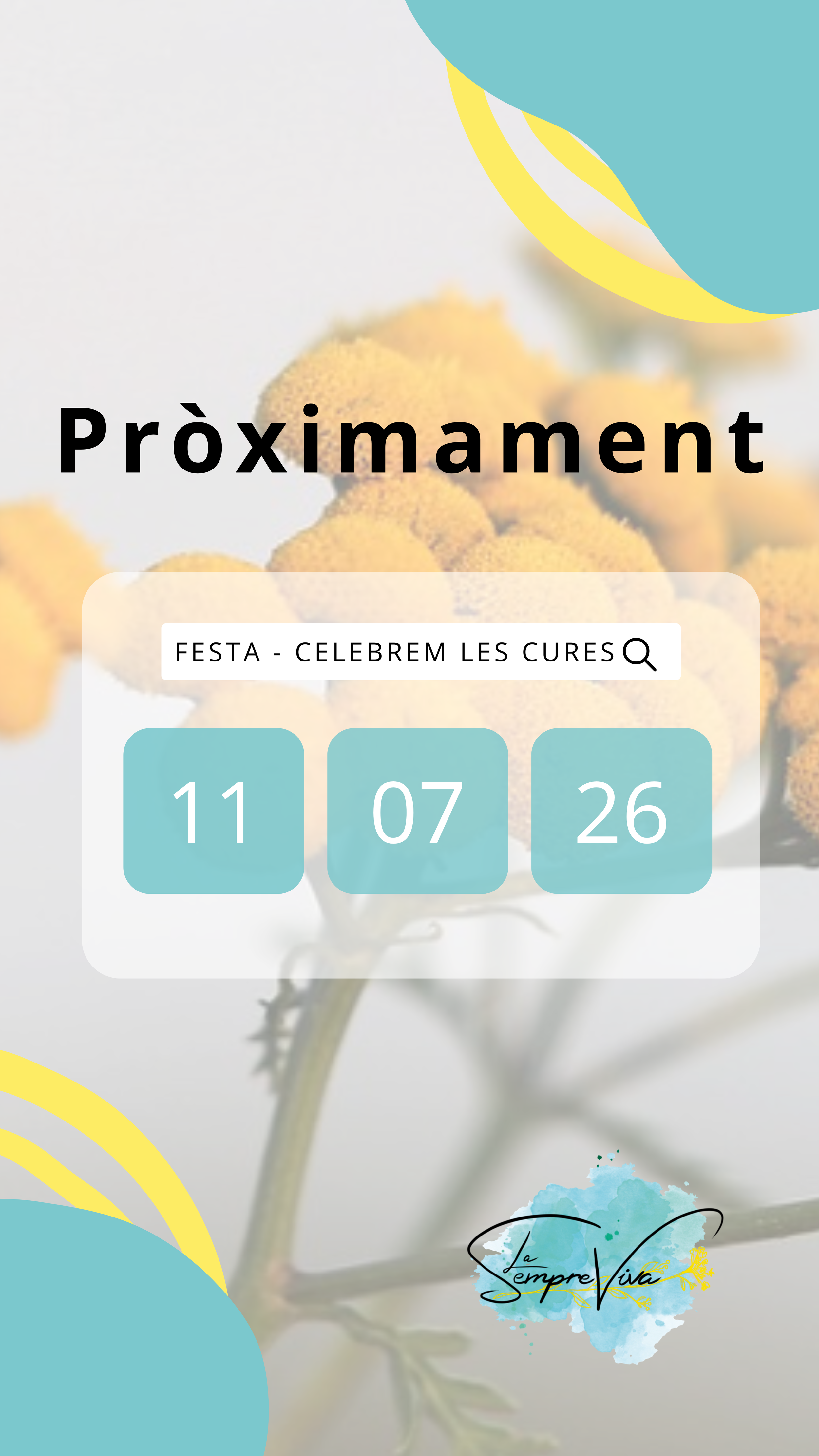 JA TENIU LES AGENDES PREPARADES? A LA SEMPREVIVA ESTEM DE CELBRACIÓ!