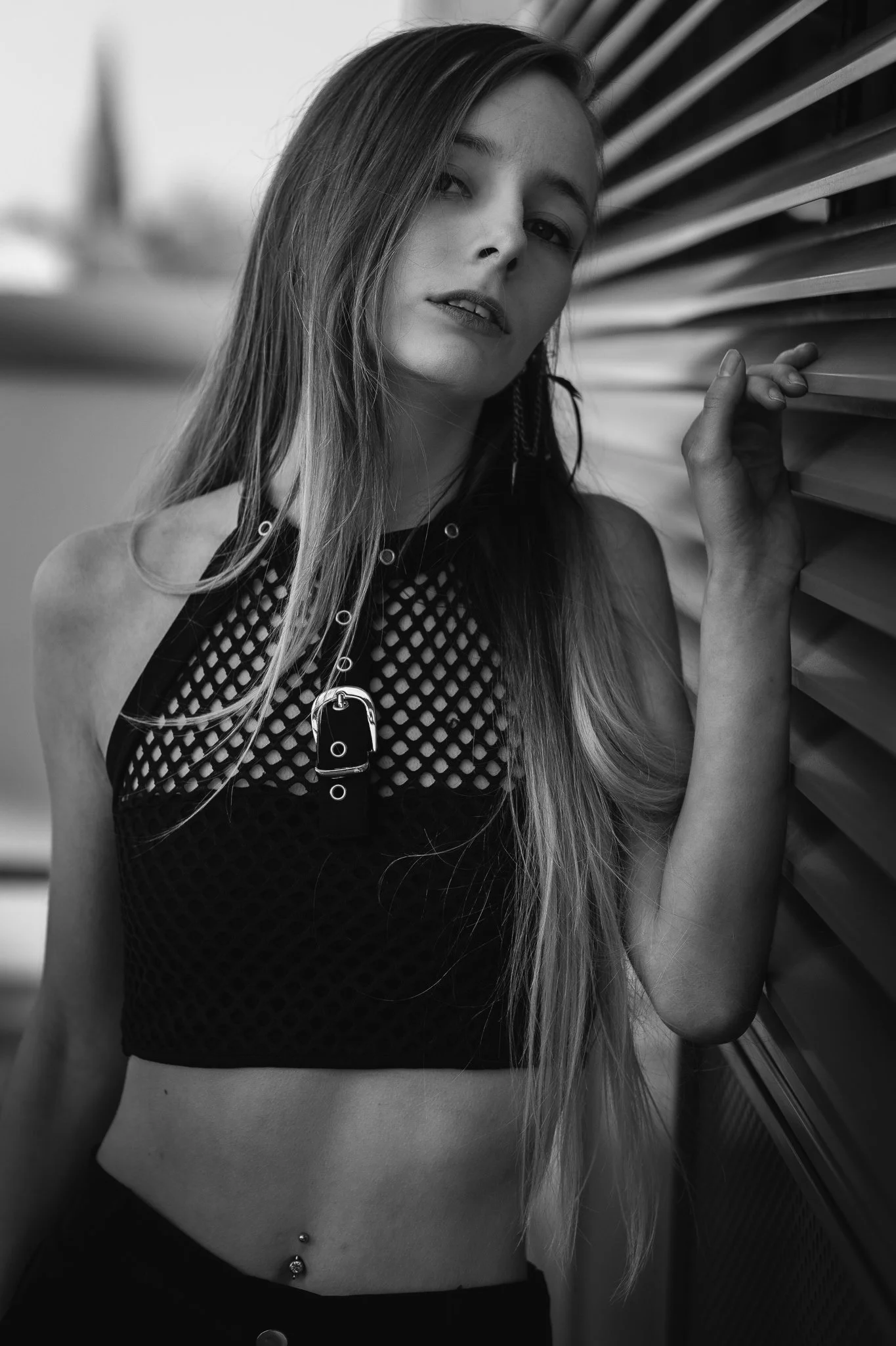 Portraits im Parkhaus