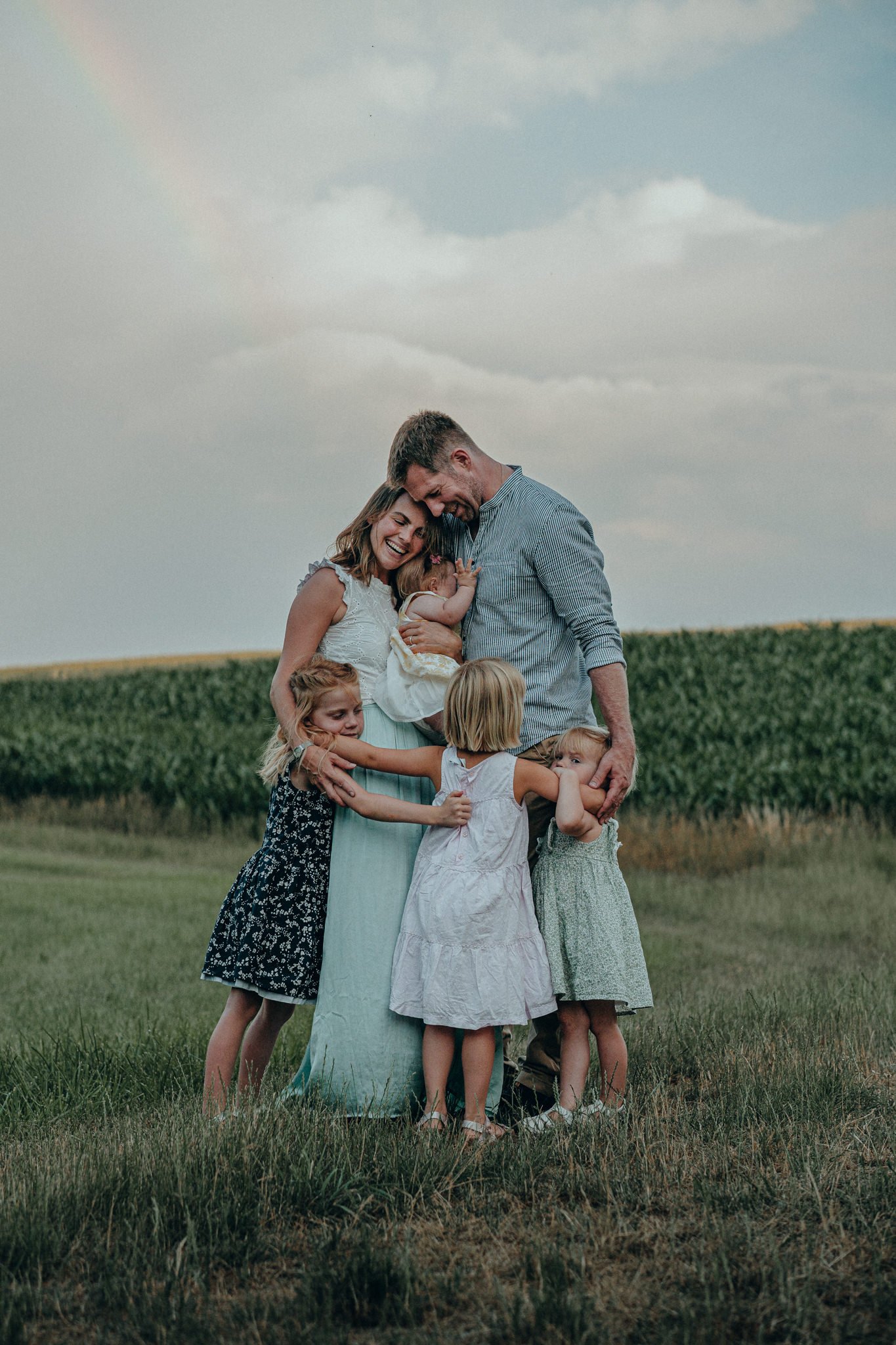 Familienshooting im Grünen