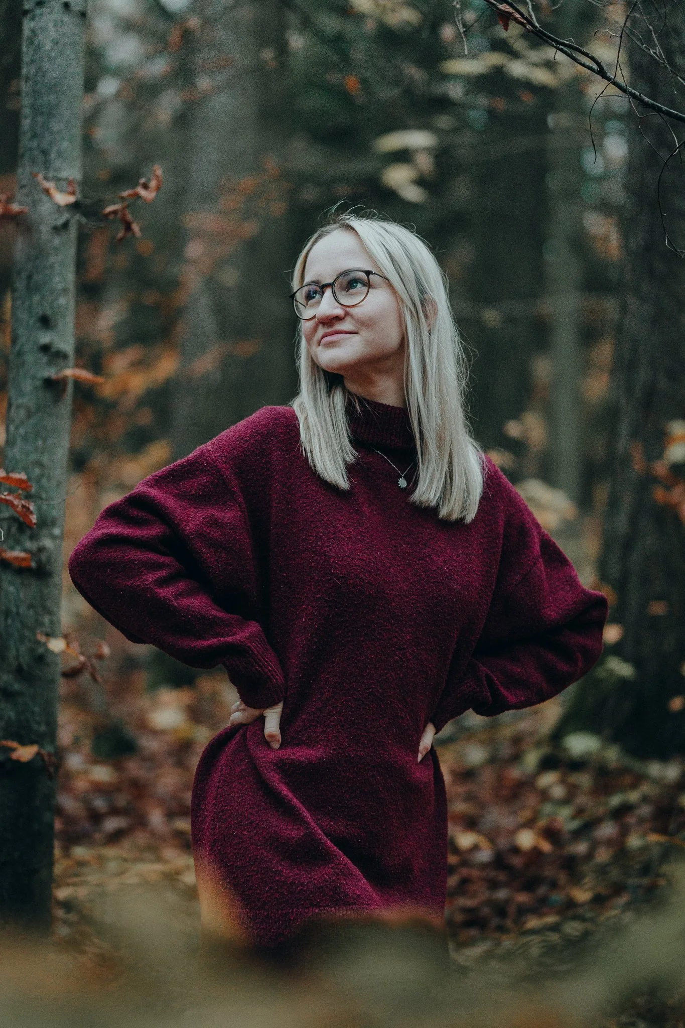 Herbstshooting im Wald