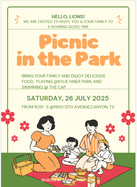 Picnic in the Park!