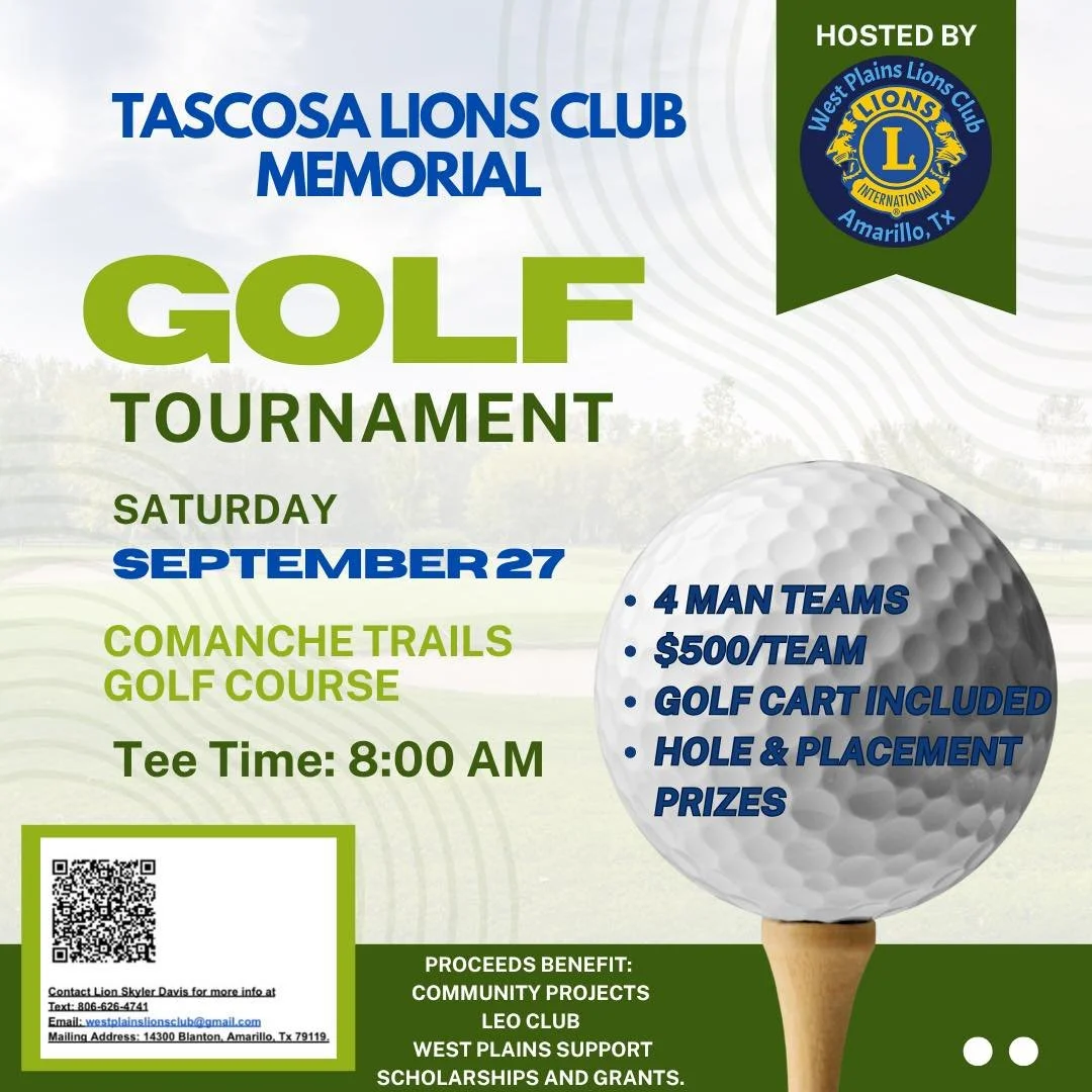 Tascosa Lions Club Memorial Golf Tournament