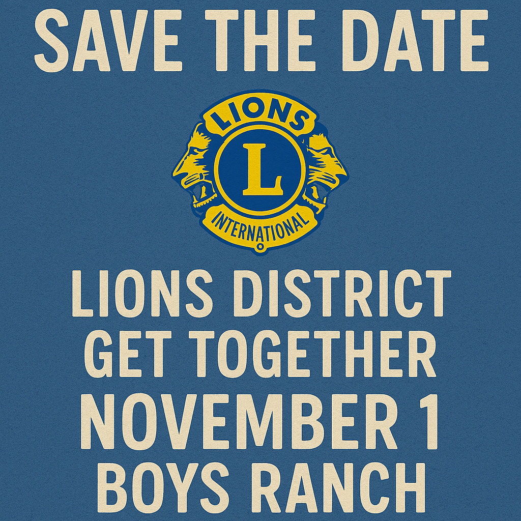 Lions District Get Together at Boys Ranch