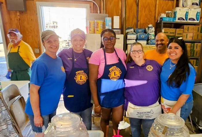Dumas Noon Lions held their annual Dogie Days last month.