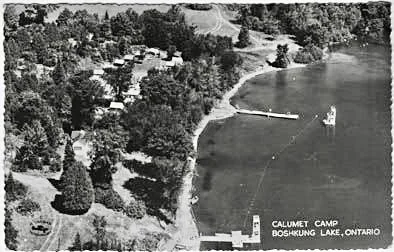 Camp Calumet 1953 from Carol Moffatt's Postcard Collection