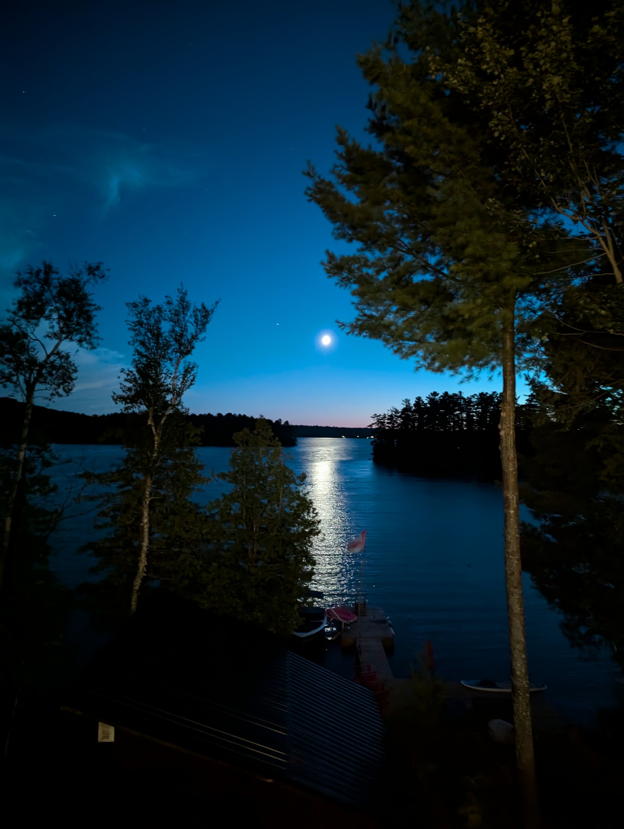 Full Moon over Echo Bay by Mark Gates