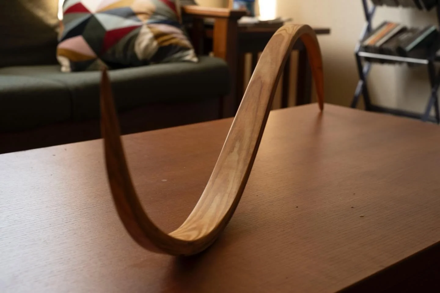 Freestanding Wood Wave