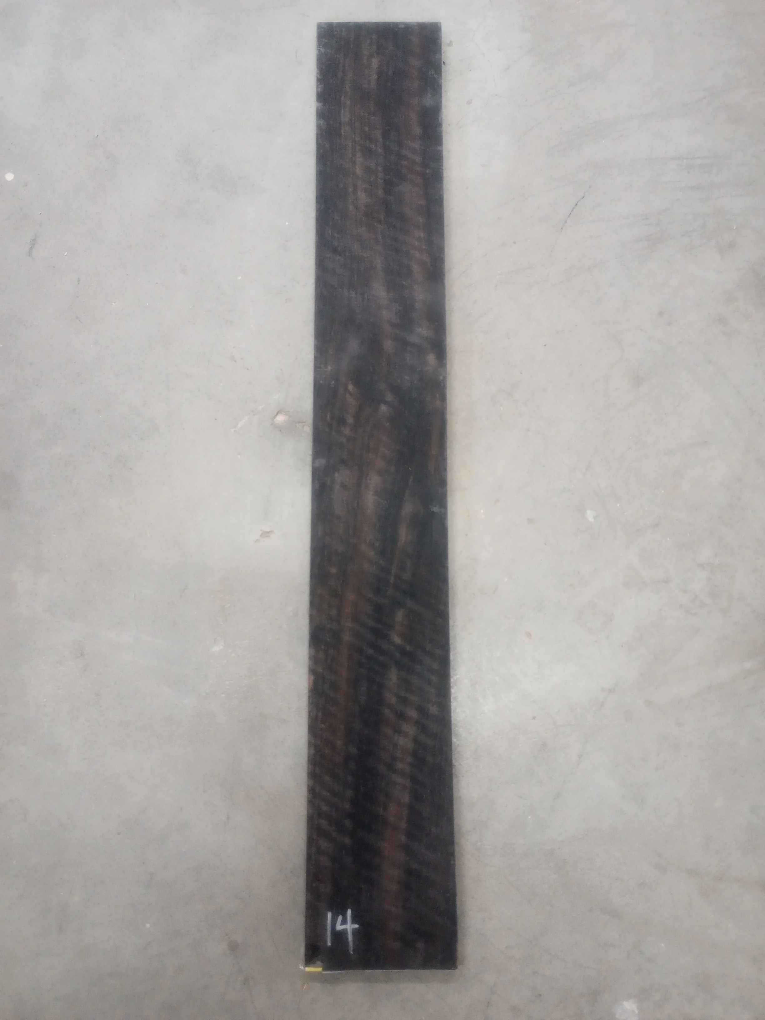 Flamed Indian Ebony - #14