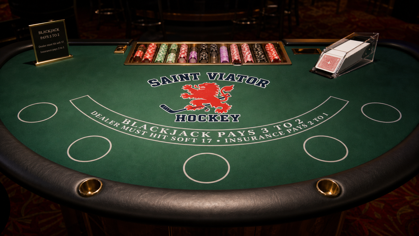 Black Jack Table Sponsor