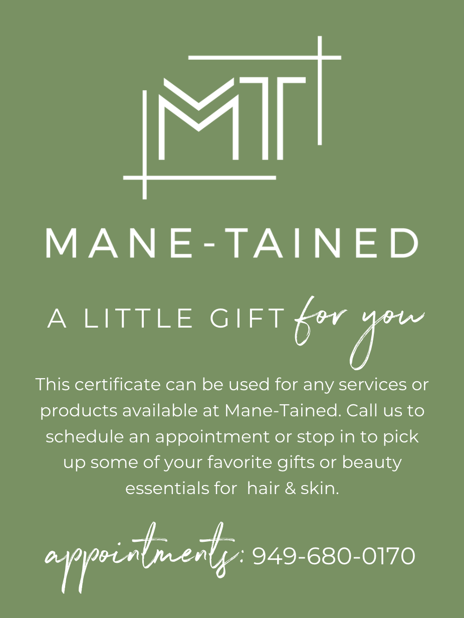 Mane-Tained Gift Card