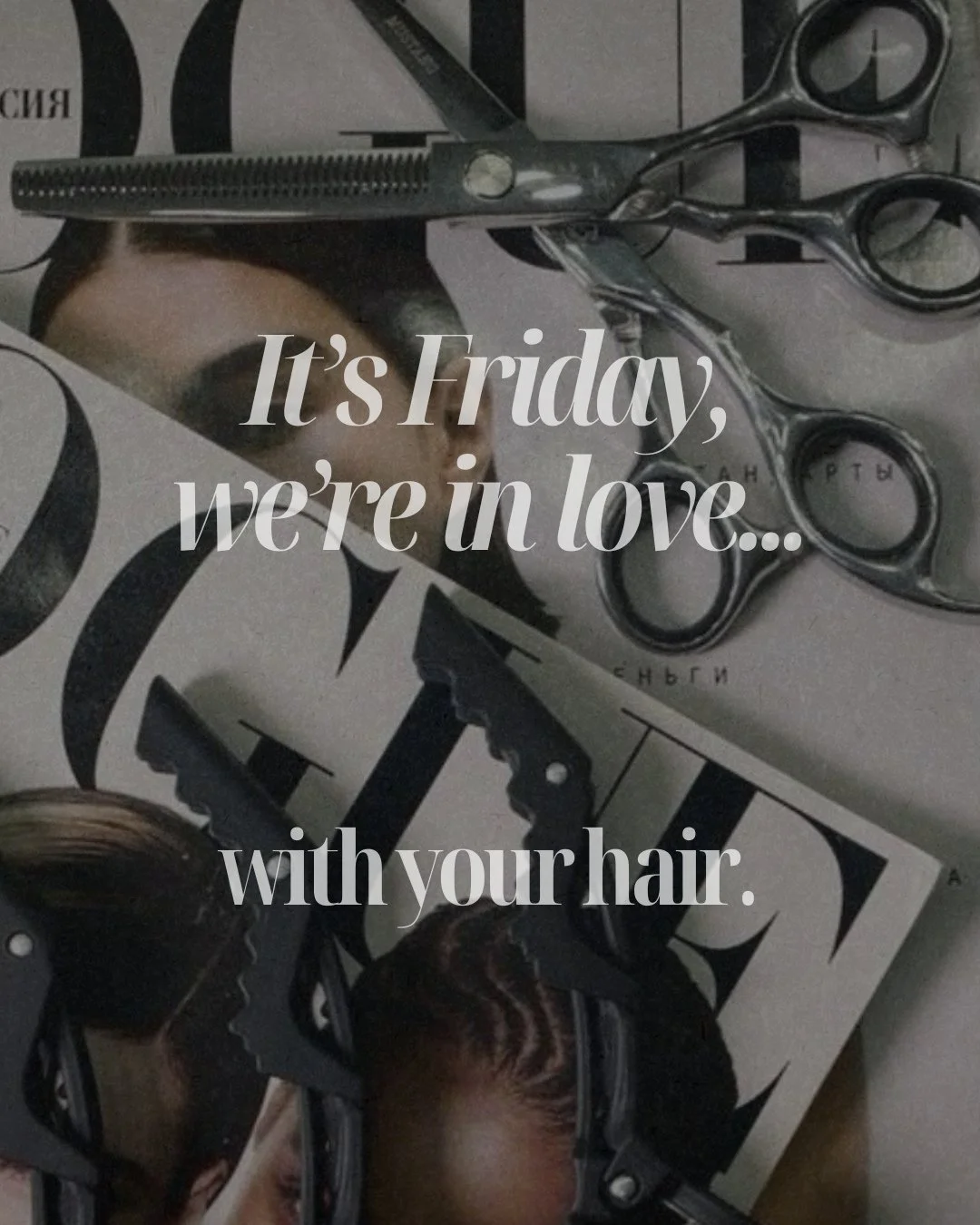 It&rsquo;s Friday, and we&rsquo;re in love&hellip;with your hair. Jump into the weekend with hair that turn heads. Let us make every day a great hair day. ✨⁠
⁠
⁠
#CostaMesaSalon #FridayHairLove #OCStylist #HairGoals #HairInspo #CostaMesaHair #FridayF