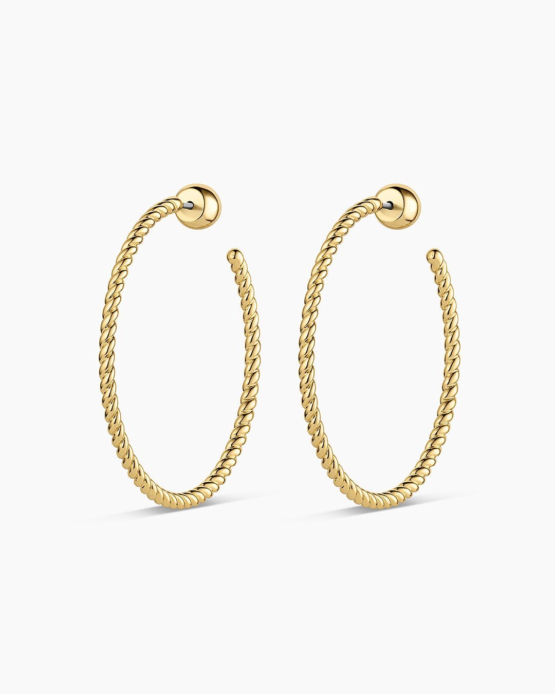 Gorjana Crew large hoops