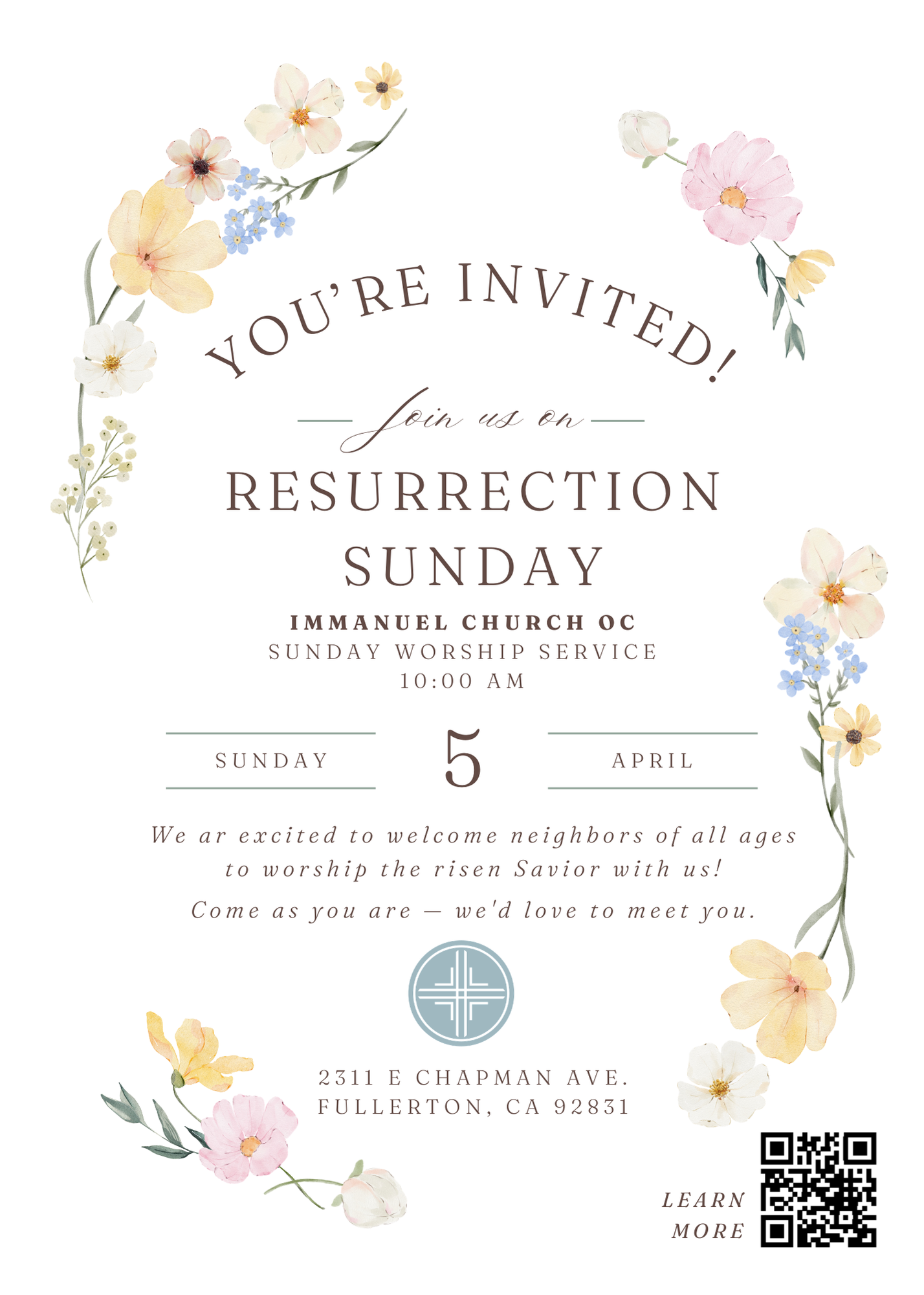 RESURRECTION SUNDAY SERVICE &amp; LUNCH