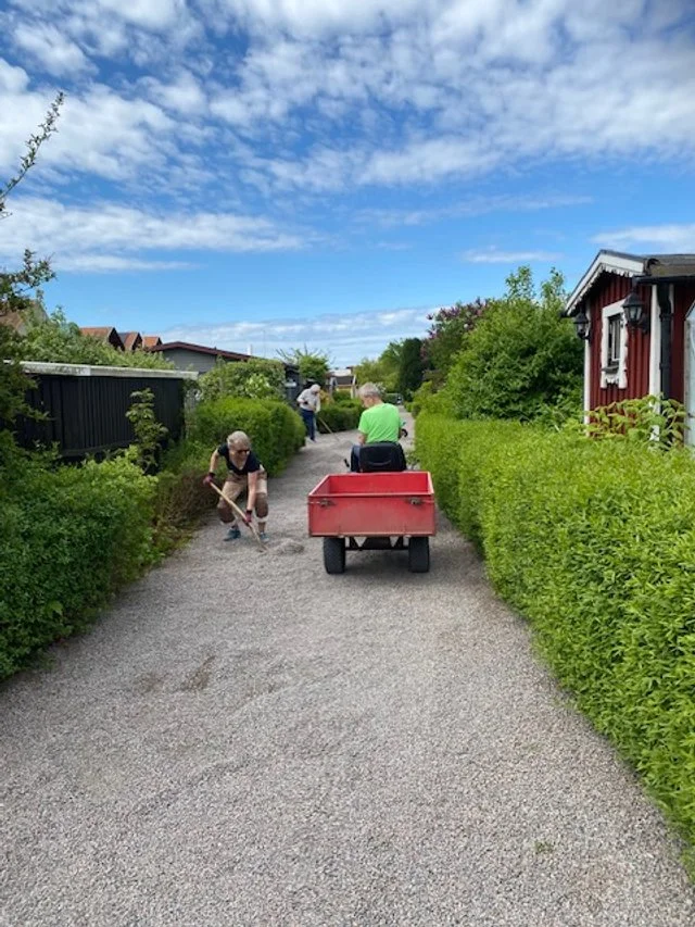 Äntligen kom gruset