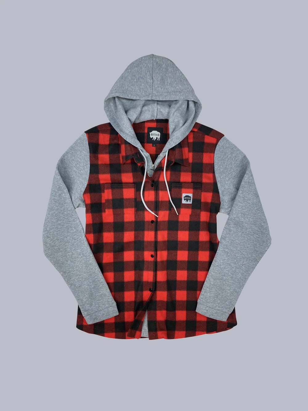 Plaid Hooded Jacket Buffalo Plaid Shirt Jacket Womens Fyue Women's