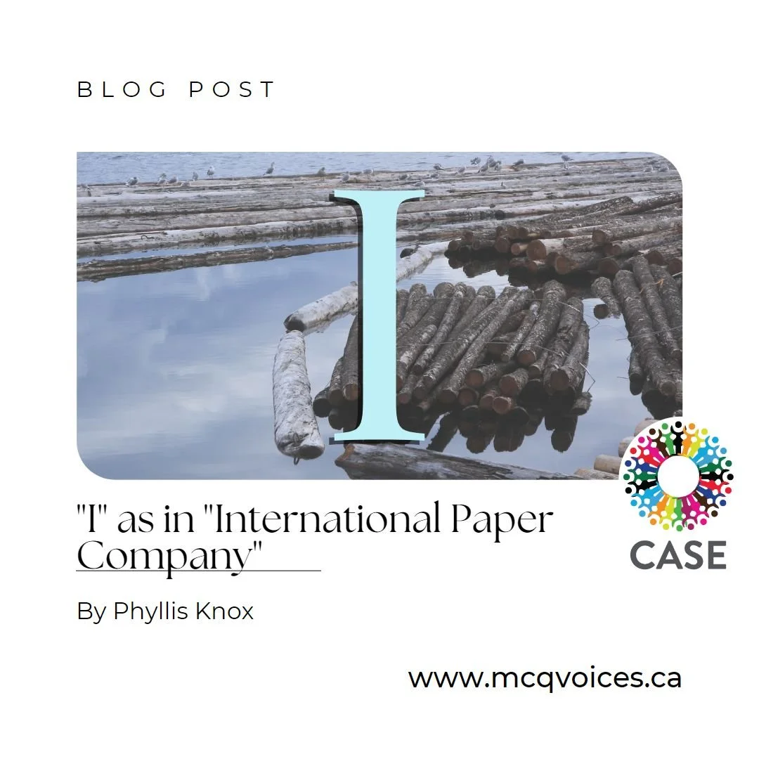 “I” as in “International Paper Company”