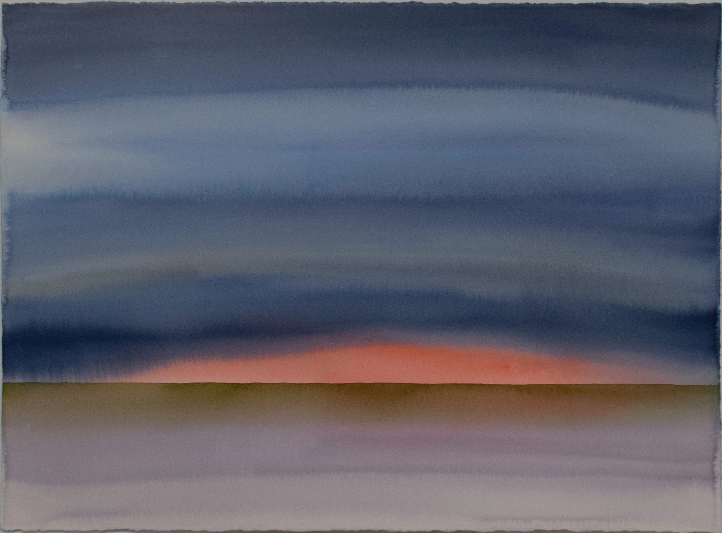 Journeying III, Watercolor on paper, 22in. x 30in., 2026