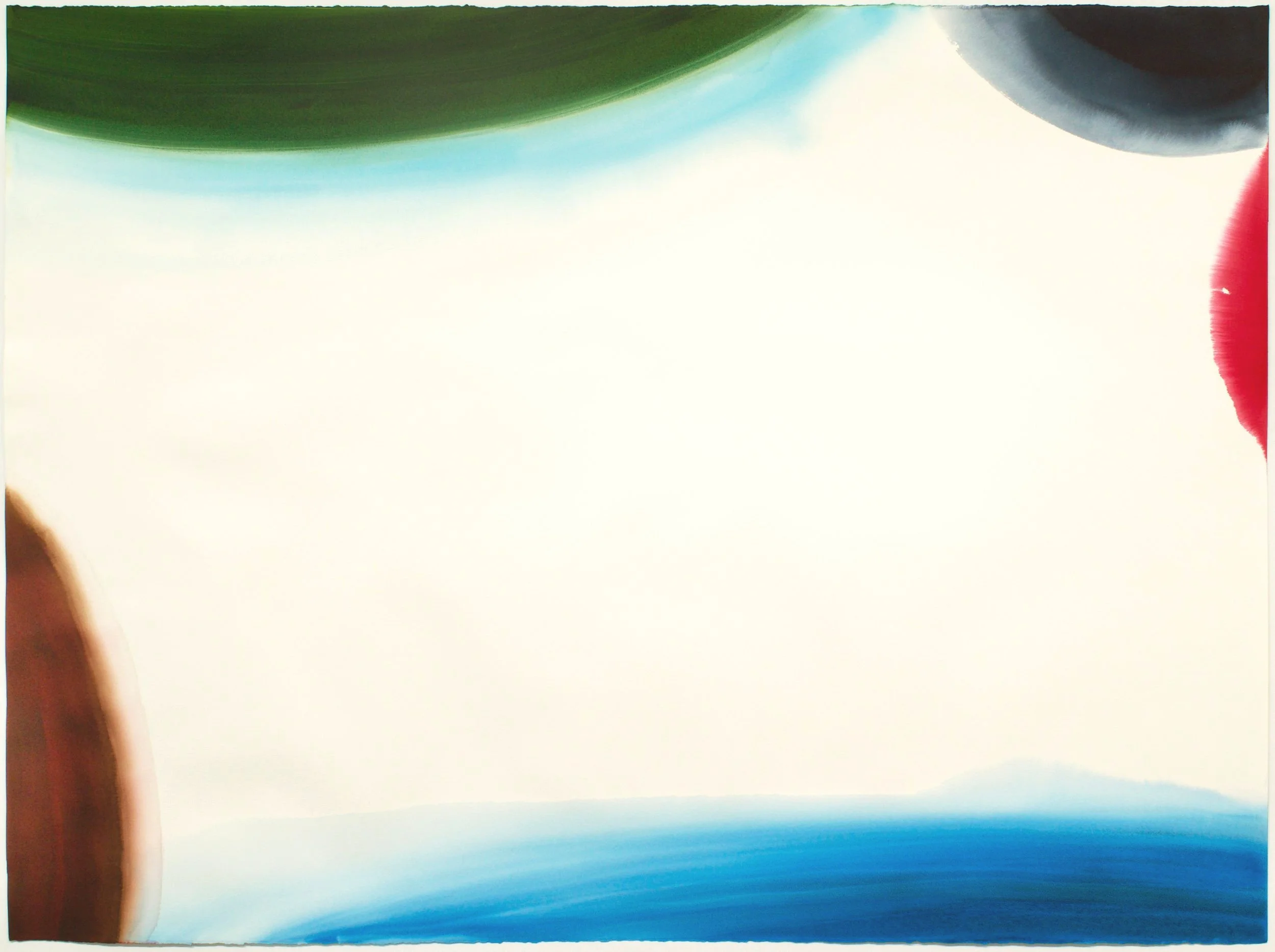 Shunya III, Watercolor on paper, 45in. x 63.25in., 2025